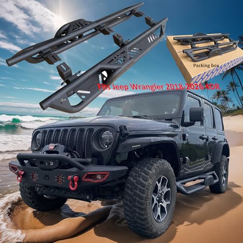 Estribos laterales para Jeep Wrangler JL 2018-2026 4 puertas miniatura 3