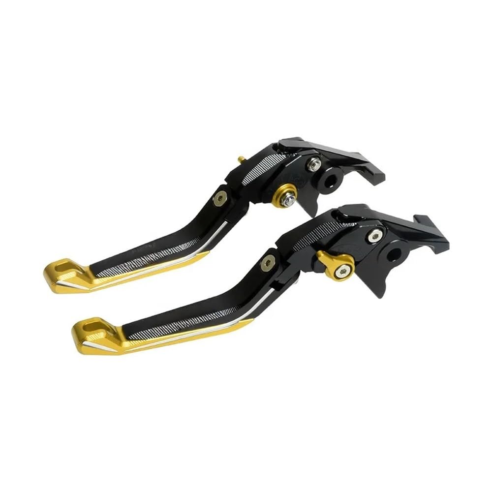 Vghkdfcfh A18 Motorcycle Clutch Lever Motorcycle Folding Adjustable Brake Clutch Levers Handlebar Grips Parts For Ya&Maha Fz1 2001-2005