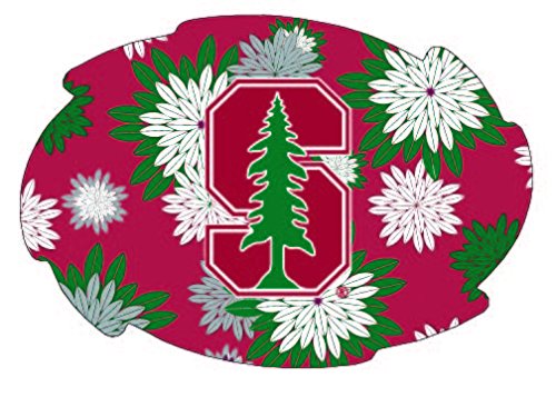 Stanford University 5x6 Inch Floral Swirl Magnet Officially Licensed Collegiate Product