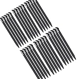 XHBTS 30 Pieces Plastic Replacement Touchscreen Stylus Pen, Compatible with Nintendo New 3DS XL, New 3DS LL (Black)