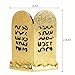 BRTAGG Ark of The Covenant - Contents Metal Material- Aaron Rod/Manna Vessel & Tablets (0.8 inch)