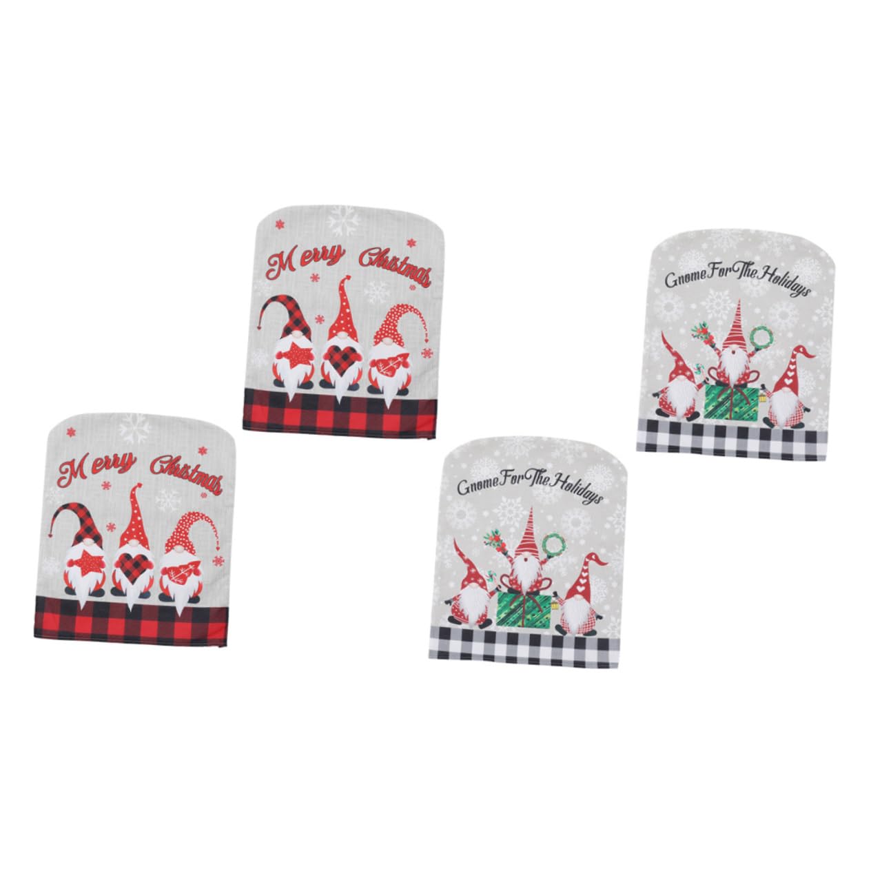 Housse de chaise Noël festive Zerodeko : créez une ambiance magique pour vos repas de fêtes