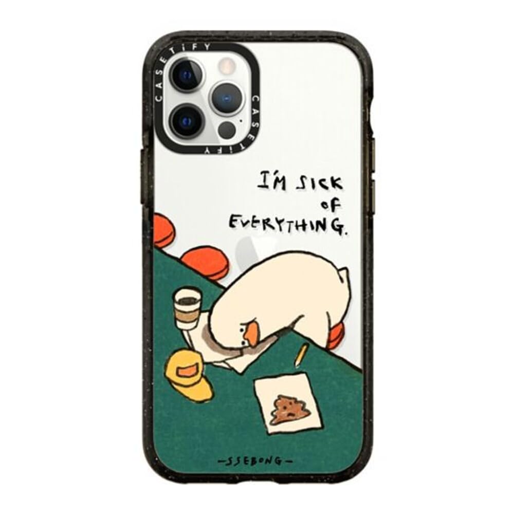 Amazon.com: CASETiFY Impact Case for iPhone 12 Pro - I'm Sick of