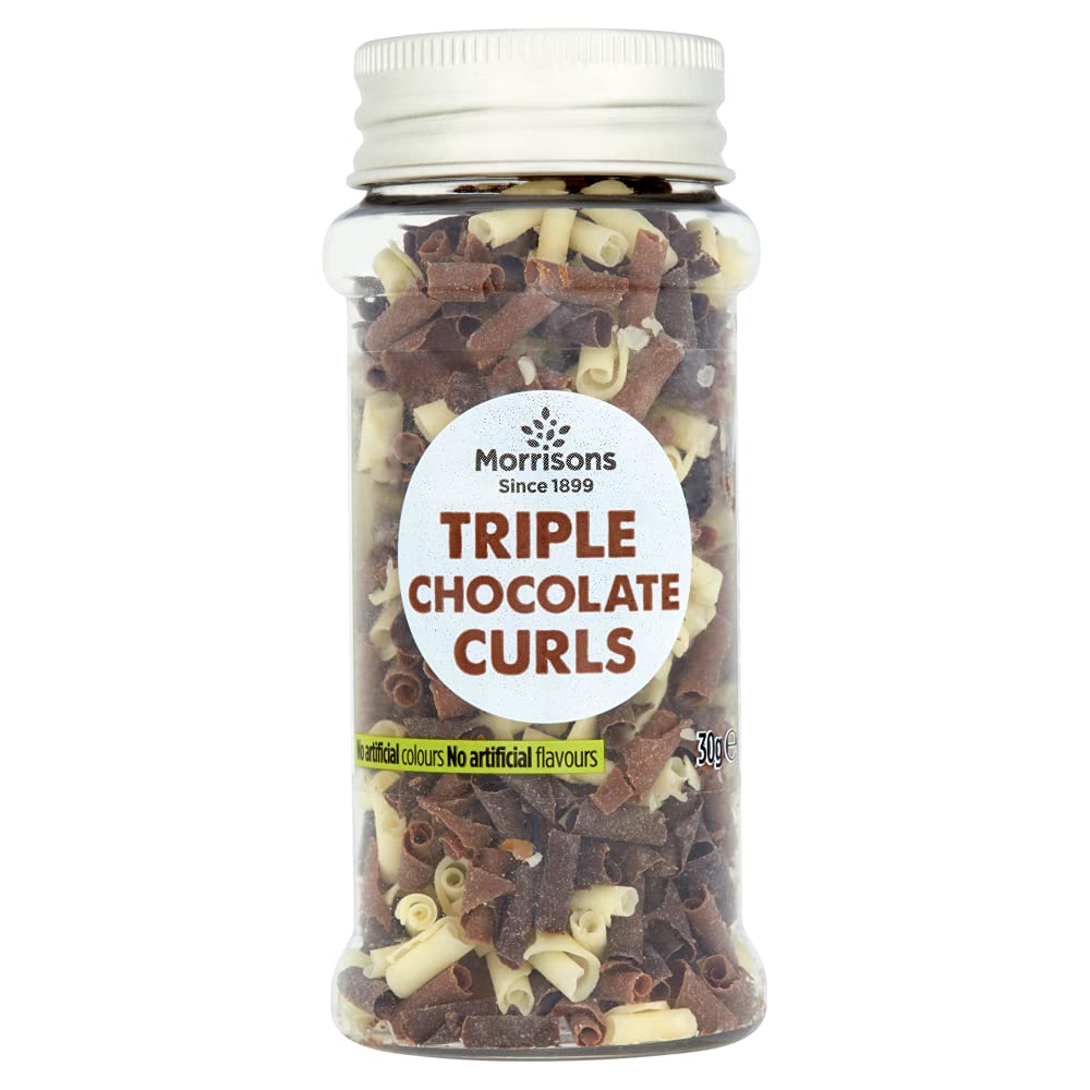 Triple Chocolate Curls, 30 g