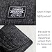 Men's Vertical Card Case, Trendy Fashion Money Clip, 8 Card Positions, Short Wallet, Minimalist Card Case (Black)