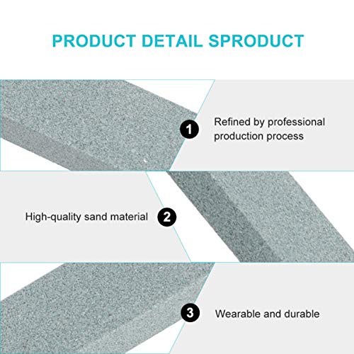 5Pcs Afiar Pedra de Amolar Definir Pedra de Polimento de Carbono de Silicone para Jade de Cerá¢mica