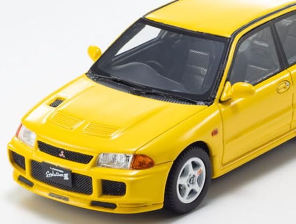 三菱 ランサーエボリューション イエロー レッド ミニカー Amazon | 京商オリジナル 1/43 三菱 ランサー エボリューション III