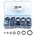 9KM DWLIFE Fishing Rod Repair Ceramic Guide Ring Replacement Kit 14 Sizes 0.13in to 1.86in (A - 28pcs)