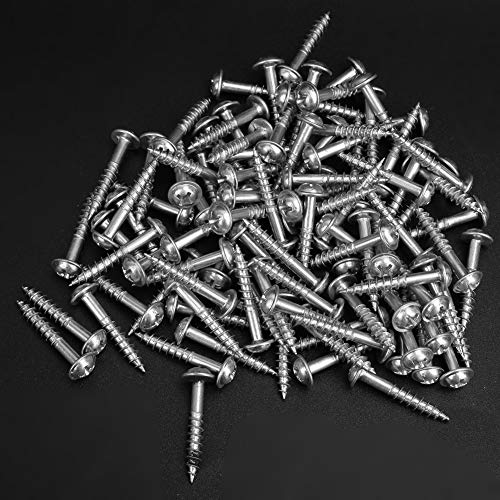 Tornillos autoperforantes M4 25mm 100 unidades miniatura 7