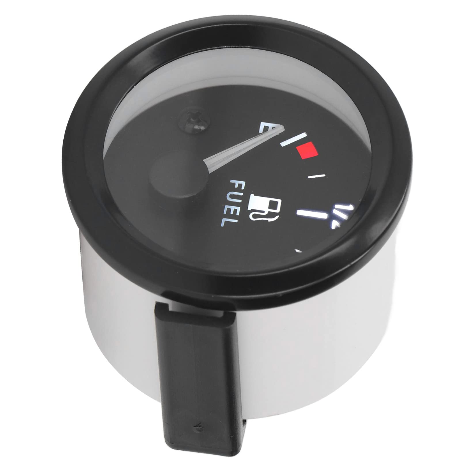 Jauge de Niveau de Carburant, 2Pouces 52mm E-1/2-F Indicateur de Réservoir de Carburant Universel avec Rétroéclairage LED pour Voiture RV Yacht Bateau Moto Voiture SUV