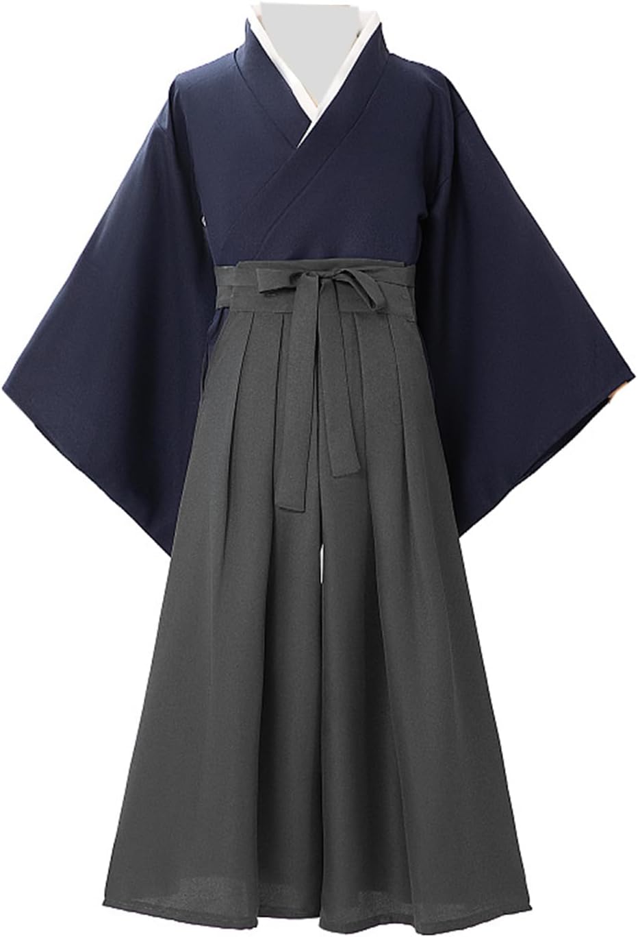 Mens Himura Kenshin Cosplay Costume Kendo Kimono Robe Coat Uniform Suit Rurouni Kenshin Halloween Outfits