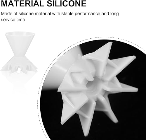 Miniatura 4 de COHEALI Pintura para verter acrílica, 3 tazas de silicona, tazas de pintura, tazas de vertido, tazas reutilizables para pintura vertida, fluido,