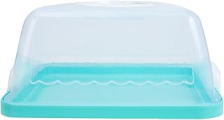 BESTonZON Portable Cake Box Cake Keeper Cheesecake Carrier Transparent Cake Carriers Cake Container Holder Portable Cu Cake Transporter Cake Pastry Carrier Mini Bride Plastic Packing Box