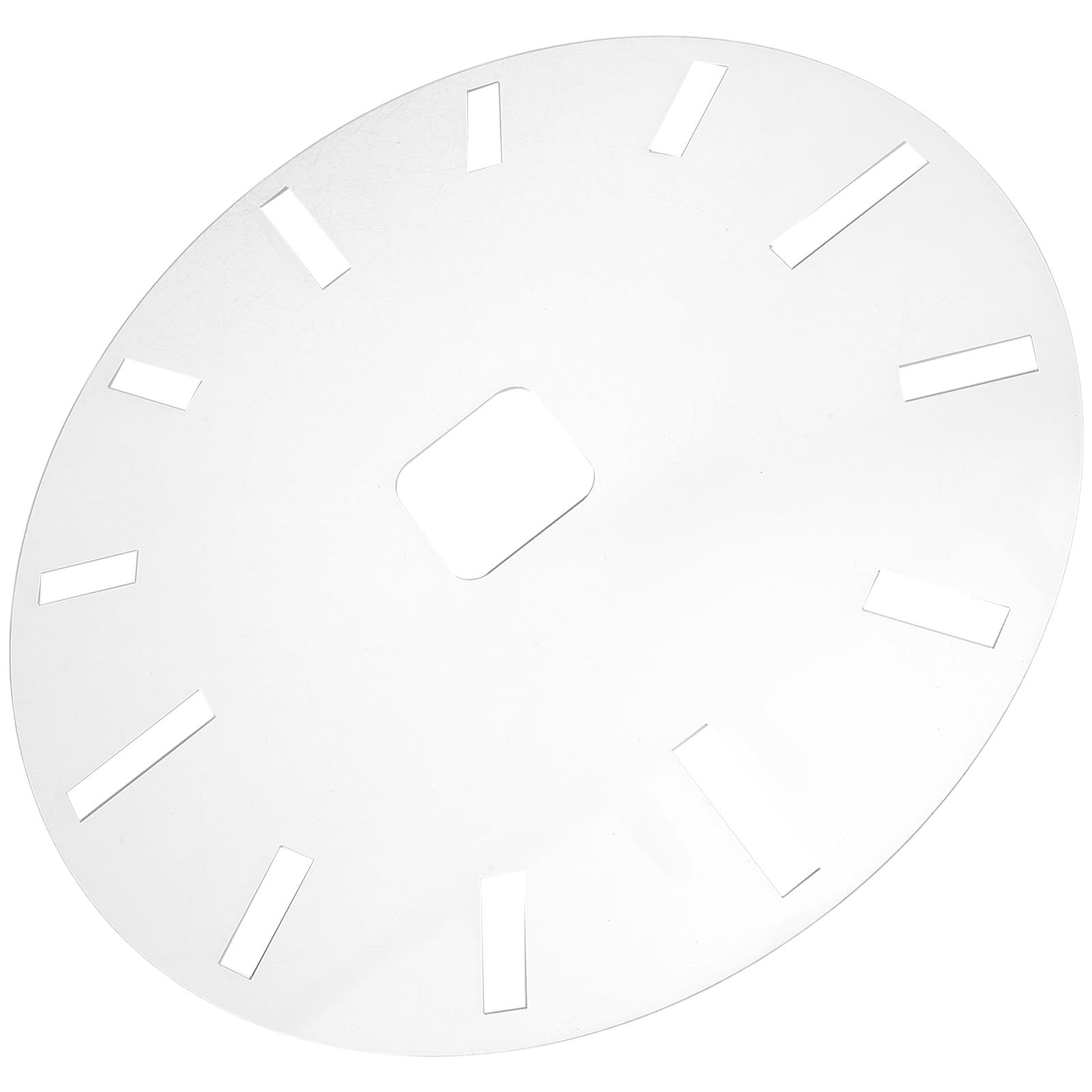 Plantilla de acrílico para madera BETOOKY con superficie lisa para esferas de reloj