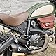 Motorradzubehör Aluminium Side Mid Rahmen Cover Panel Schutzfolie Verkleidung für Scrambler Sixty/Desert Sled/Vollgas/Urban Enduro (Schwarz)