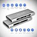 Pillarr USB-C Mini Laptop Docking Station 12 in 1 with Charging Support/Power Delivery in The Aluminum Case