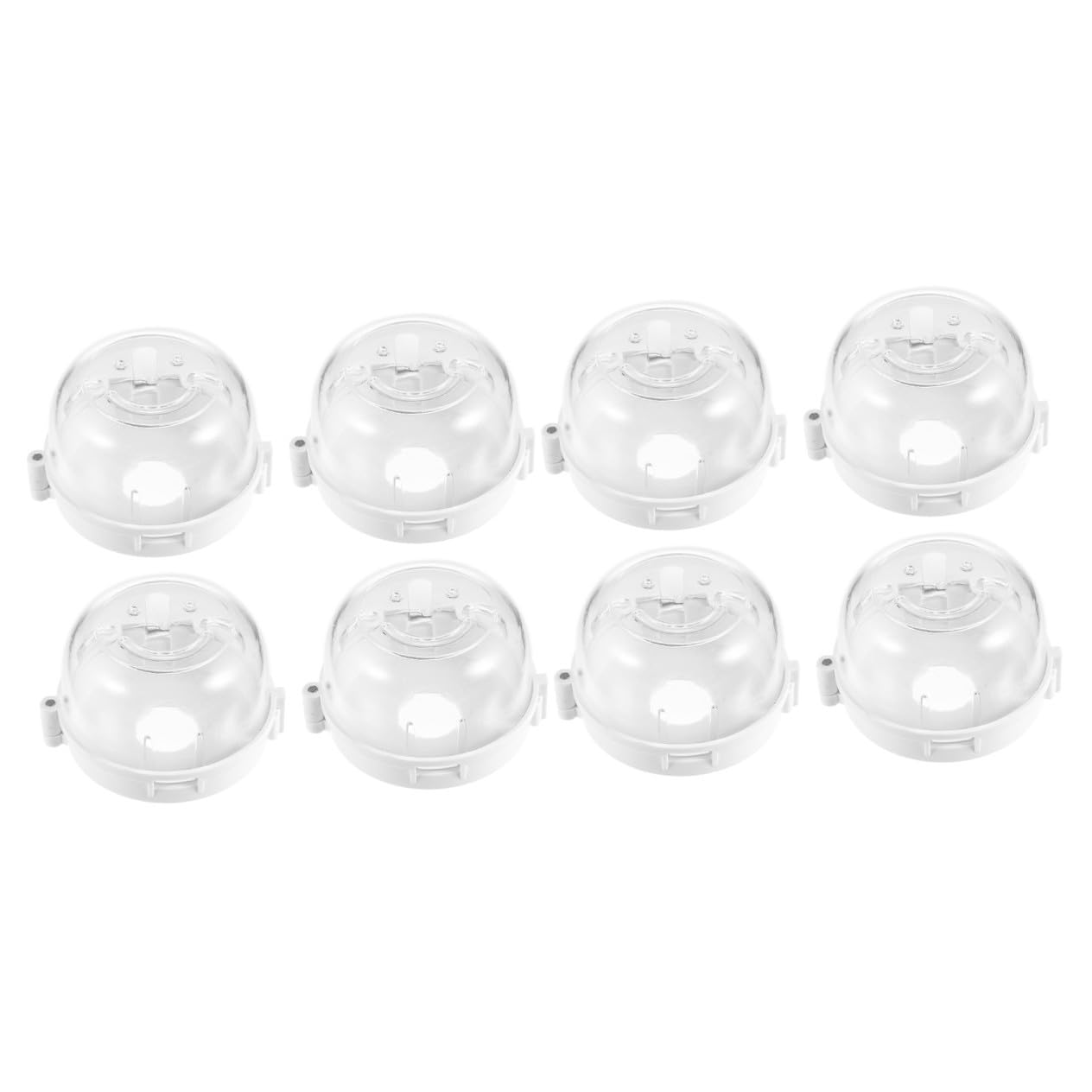 GARVALON 8pcs Boy Girl Safety Stove Knob Covers Gas Knob Protectors for Kitchen Childproof Oven Lock for Toddlers Multi-Scene Use Easy Installation