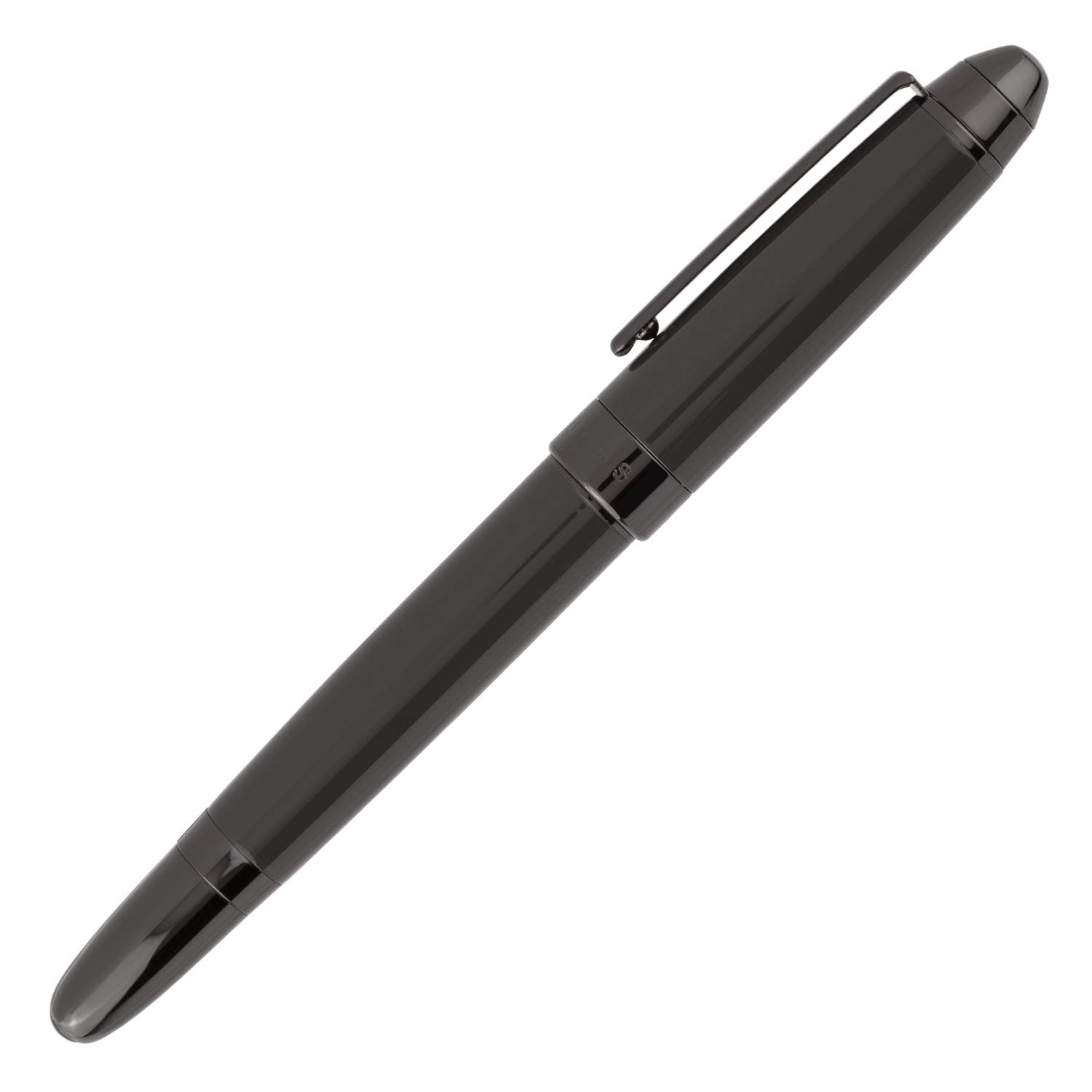 BOSS HUGO ICON Grey Fountain Pen - Premium and Stylish Fountain Pen - Grey Green Fountain Pen - Includes Refill - M Nib - Image 2