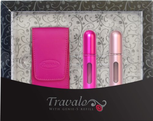 Travalo Perfume Automizer Excel Gift Pack in Hot Pink