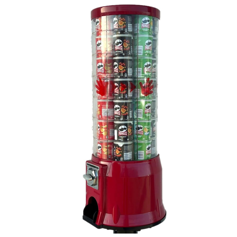 Distributore automatico per chip o come distributore automatico di snack, robusto senza corrente
