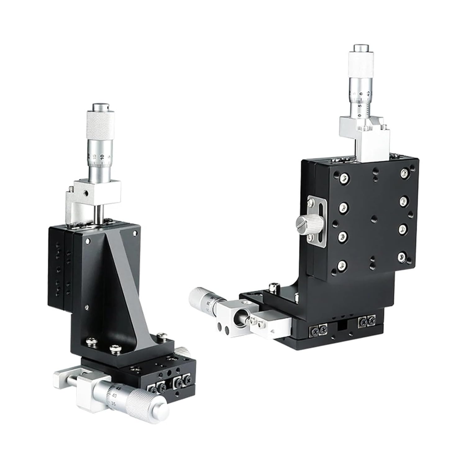 XZ axis 60 * 60mm LEV60-L-C2 Slide Manual Displacement Vertical Lifting fine-Tuning Platform