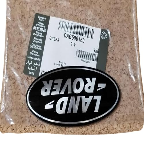 Genuine FRONT GRILLE DECAL BADGE COMPATIBLE WITH LAND ROVER RANGE ROVER EVOQUE 12-18 19 RANGE ROVER 13-21 22 RANGE ROVER SPORT 14-22 23 ON DISCOVERY SPORT RANGE ROVER VELAR DISCOVERY DAG500160