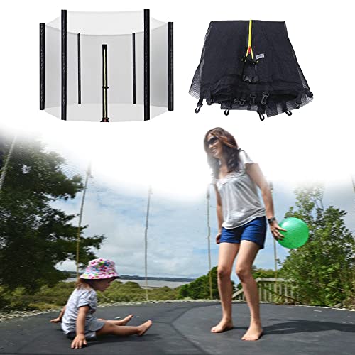 Filet de protection trampoline extérieur rond filet de sécurité de rechange jardin