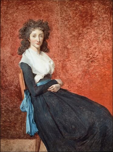 Portrait de Madame Charles Louis Trudaine Impression d'Art Idéale pour Décoration Murale de Salon