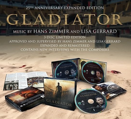 Gladiatore: 25th Anniversary Colonna sonora originale rimasterizzata ed ampliata