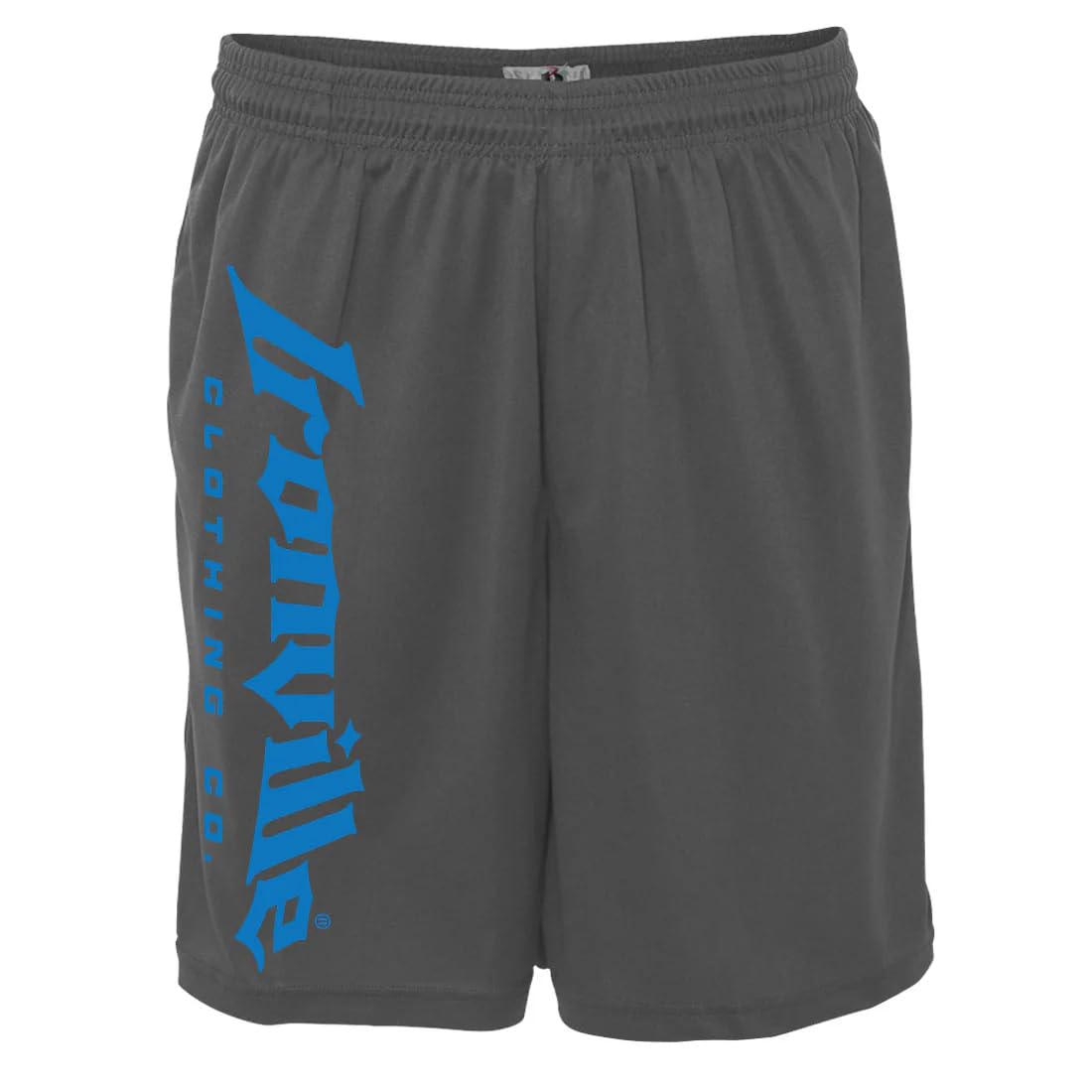 Ironville Branded Vertical Logo Weightlifting Gym Shorts