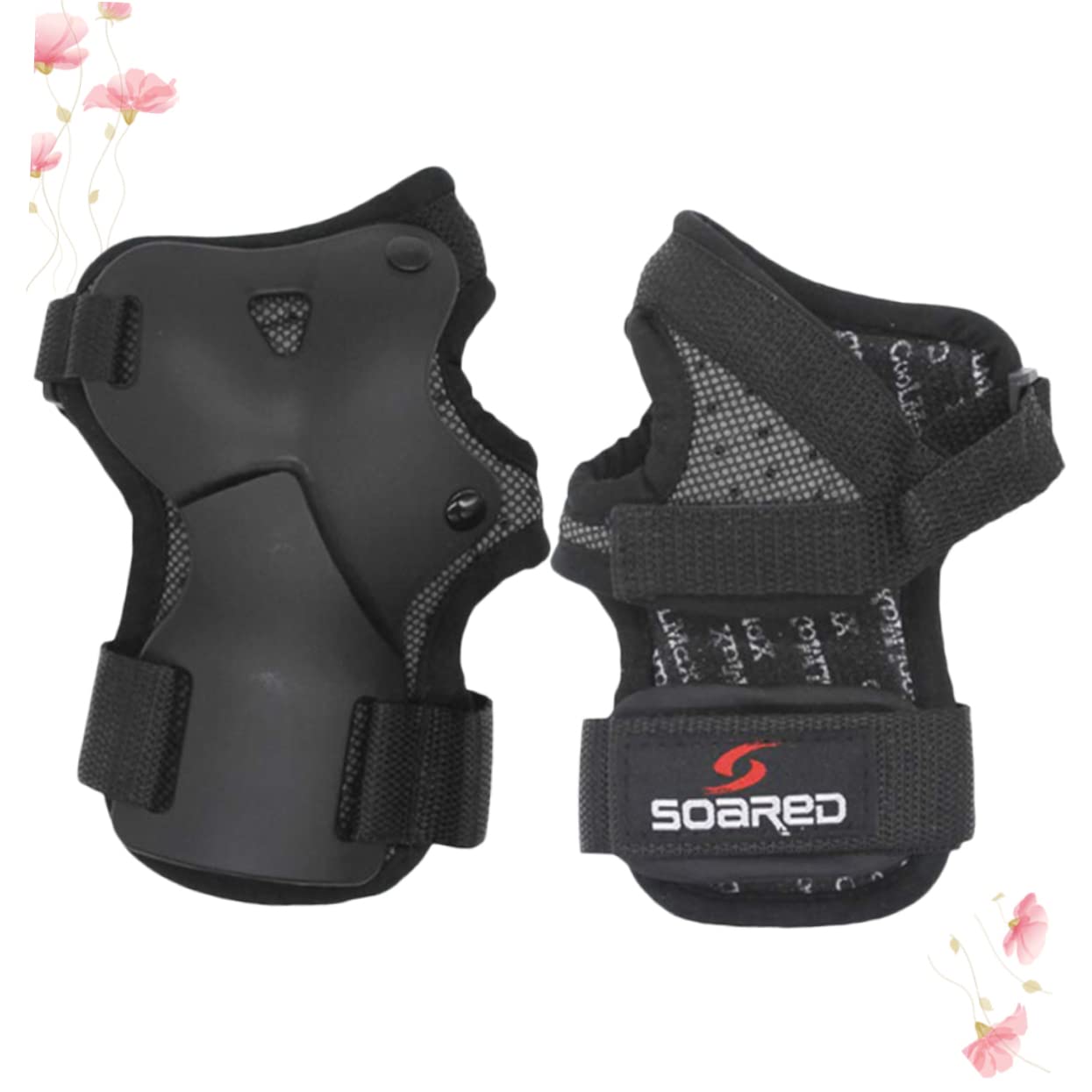 Yardwe Gloves for Sport Gloves for Skating Roller Skating Wrist Palms Protection Skating Gloves Wrist Protectors Skateboard Gear Skating Gear Hand Pads Skateboard Support Brace