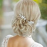 Horquillas de pelo para novia hechas de cristal, perla y aleación. Accesorios 100% hechos a mano para decorar tu elegante!
