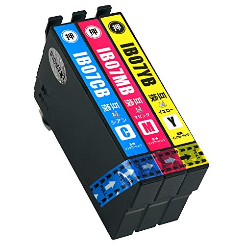 Amazon.co.jp: IB07PG (CB/MB/YB) 3本セット 顔料 エプソン互換インク