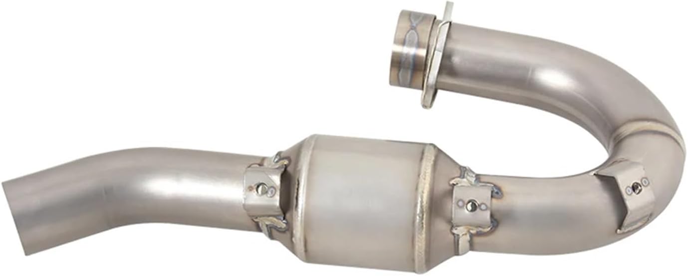 Front Pipe For Ya&maha WR450F 2007-2015 YZ450F 2007-2009 Header Link Tube Motorcycle Exhaust Titanium Alloy Connect Muffler Exhausts pipes