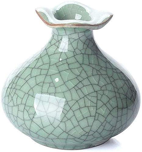 Fleurs séchées petite faux fleur plante pot de fleur en céramique MU E