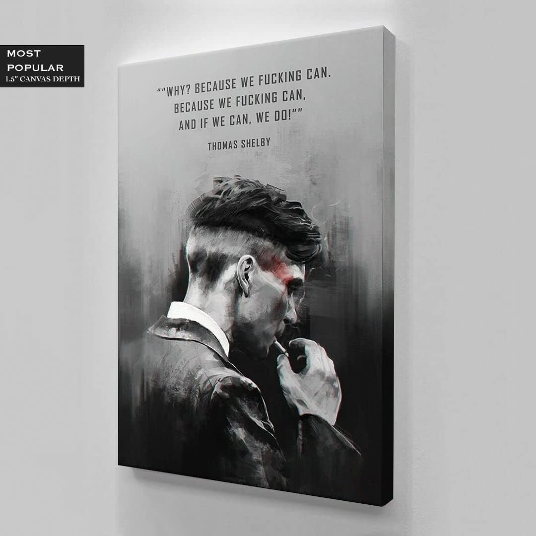 TOMMY SHELBY TELA, Poster Peaky Blinders, Stampa Peaky Blinders, Poster Retrò Serie TV, Peaky Blinders, Stampa Serie TV, Cillian Murphy