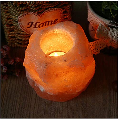 Maotopcom 2 Pack Himalayan Salt Candle Holders For Tealight Candle, Home Decoration #TOP2