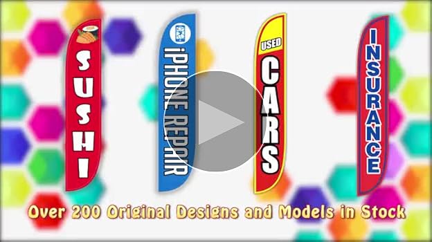 amazon-com-lookourway-feather-flag-banner-12-feet-tall-advertising-flags-for-outdoor-business-and-events-promotion-swooper-flag-only-business-flags-laundromat-10m1200301-office-products