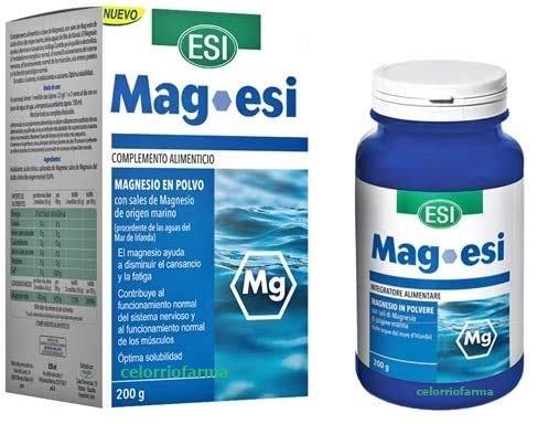 Mag-Esi |Magnesio En Polvo De Origen Marino| 200Gr. Compatible Eu Para Mag-Esi