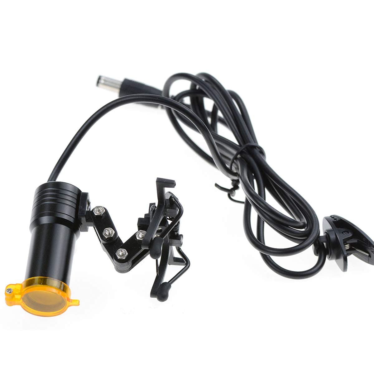 Lupa con Luz LED 5W Portátil con Clip de Metal para Lupas Binoculares