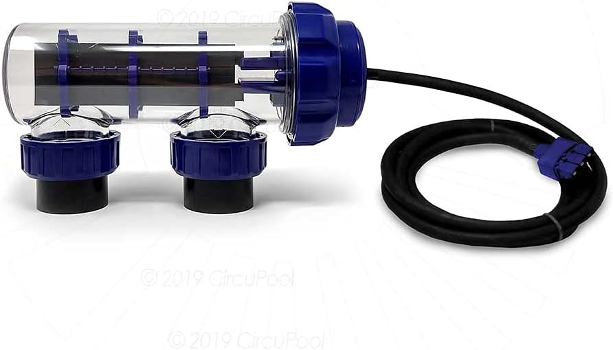 CircuPool SJ35 Salt Water Pool Chlorinator System | 3 Year Manufacturer Warranty | Complete Salt Chlorine Generator for up to 35,000 Gallon In-Ground Pools