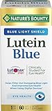 Nature's Bounty Lutein Blue Pills, Eye Health Supplements and Vitamins with Vitamin A and Zinc, Supports Vision Health, 60 Softgels