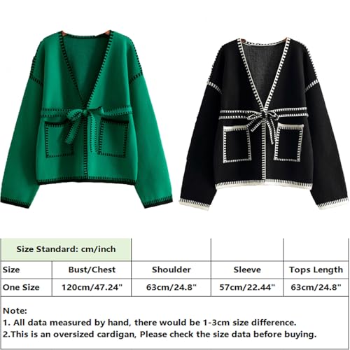 Image of JASCLS Women's Trendy Summer Long Sleeve Open Front Sweater Cardigans for Women
