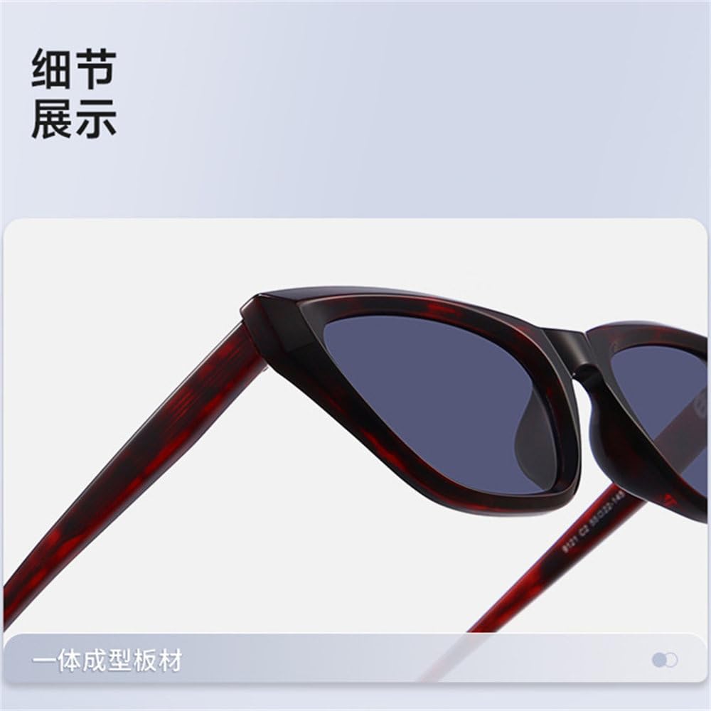 Stylowe, nylonowe okulary przeciwsłoneczne Cat-Eye o wysokiej rozdzielczości z ochroną UV dla kobiet, do podróży na świeżym powietrzu, do stylu ulicznego, do jazdy samochodem, z ochroną przeciwsło