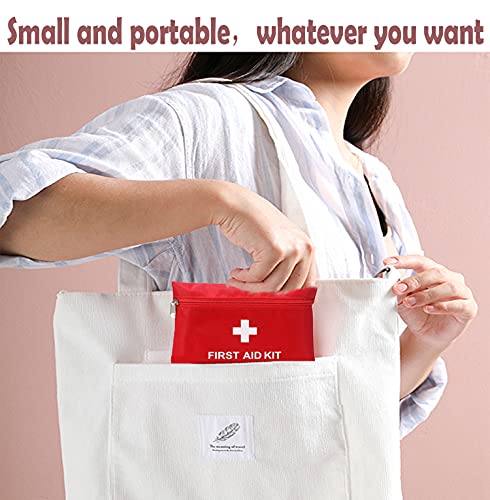 Mini Erste-Hilfe-Set, kompaktes medizinisches Notfall-Überlebensset für Notfälle zu Hause, im Büro, auf Reisen, Wandern… - Image 6