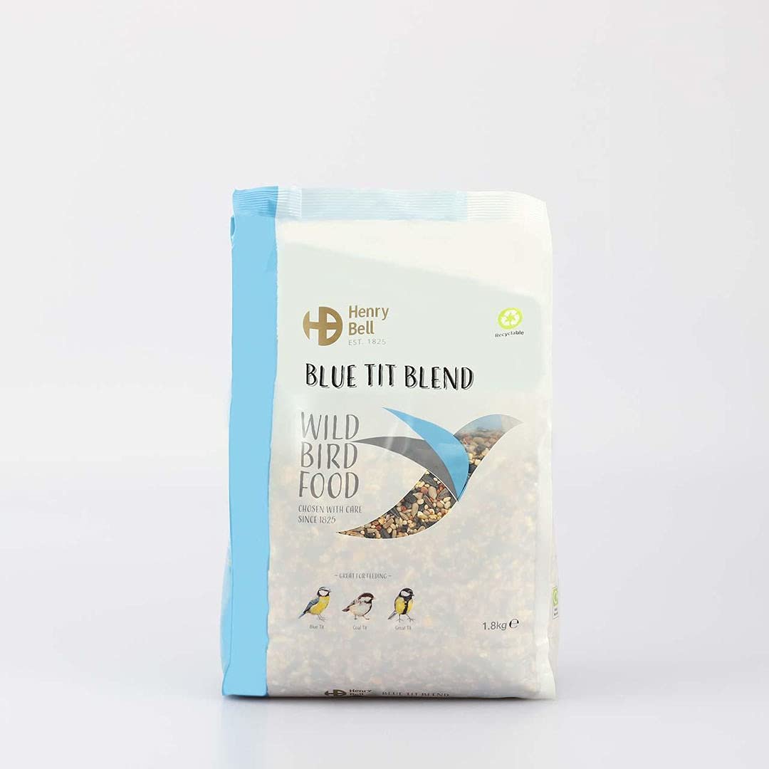 Henry BellBird Food, Blue Tit, 1.8 kg,clear