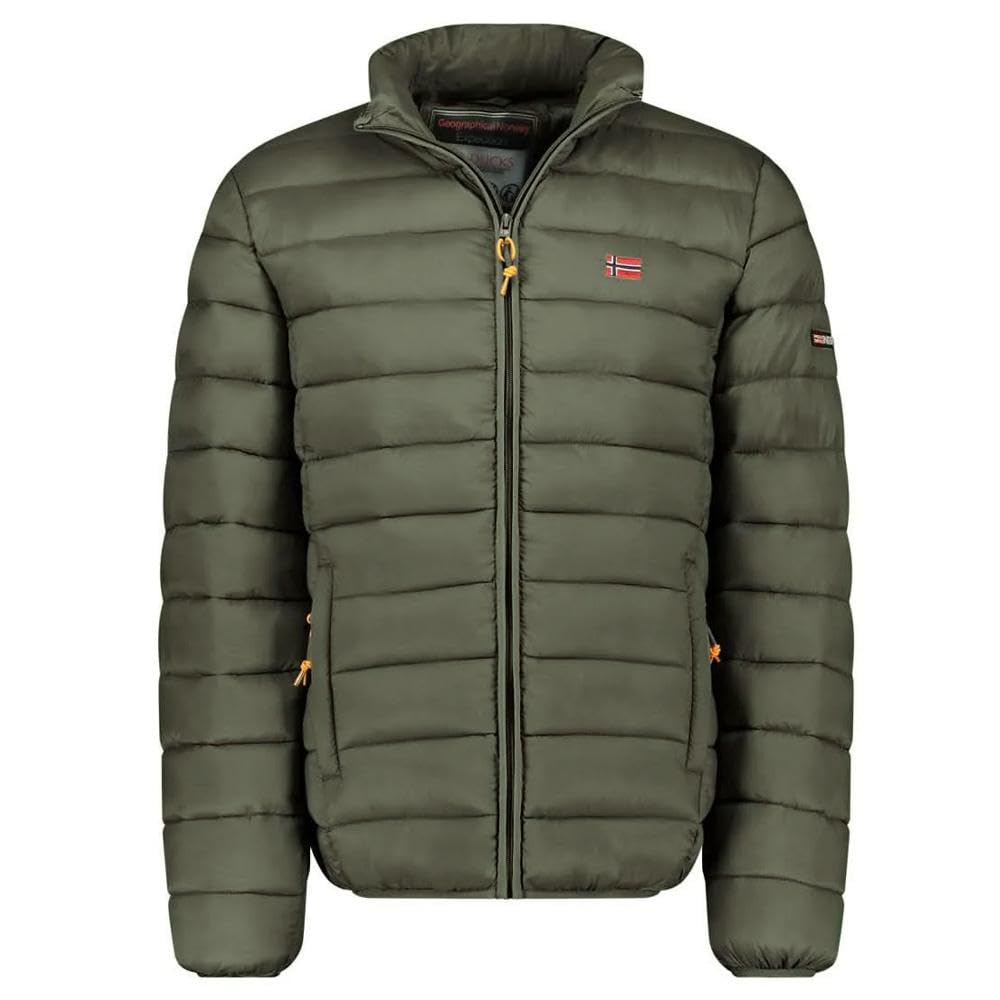 Geographical Norway Amigolor Men's Khaki Down Jacket, khaki, L