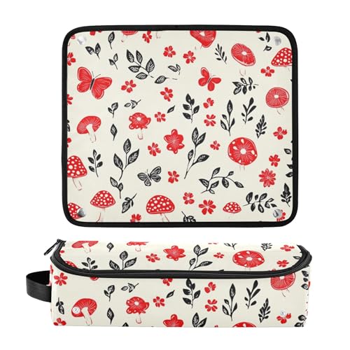 Bolso Organizador y Tapete Resistente al Calor para Herramientas de Cabello miniatura 3