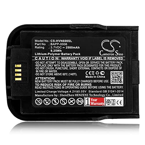 Estry Battery Replacement for humanware New Stream BAPP-0006