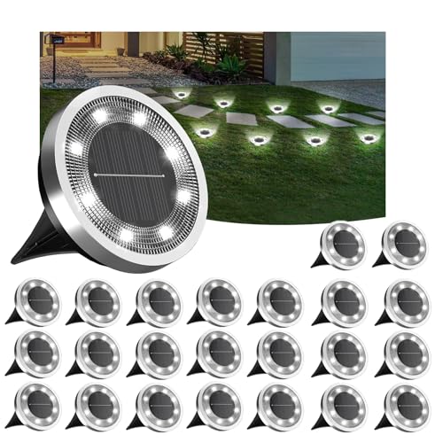 Lampe solaire de jardin étanche INCX balisage extérieur longue durée